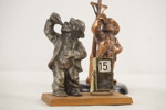 Kalender & bordslampa Fyllegubbe. A35
