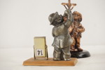 Kalender & bordslampa Fyllegubbe. A35