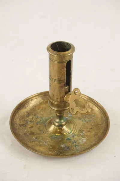 Skultuna ljusstake i mässing. C18