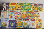 Bamse tidningar & Resenecessär väska. A48