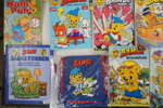 Bamse tidningar & Resenecessär väska. A48