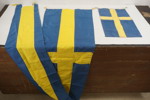 Svensk Flagga & Korsvimpel. A155/