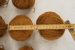Garnnystan, brun, 600g. A117/