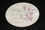 IKEA Kakfat 80-tal rosa blommor. G32