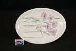IKEA Kakfat 80-tal rosa blommor. G32
