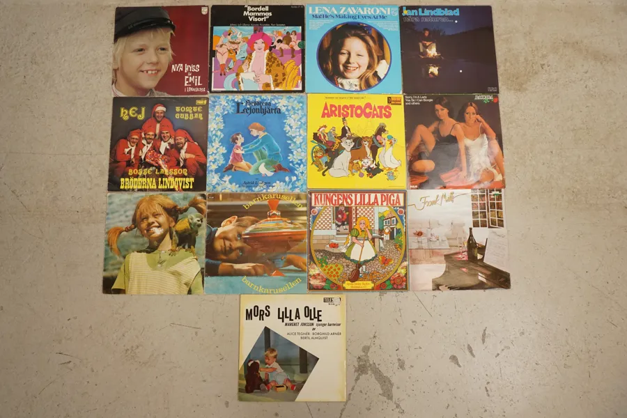 13st LP Bröderna Lejonhjärta mm. BC171