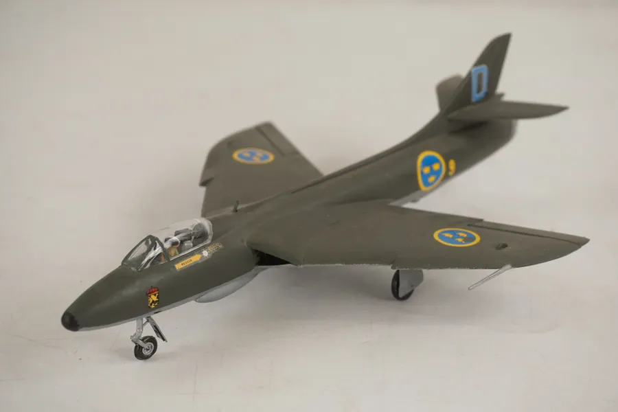 Hawker Hunter F.4/F.5/J.34, modellflygplan. G6/