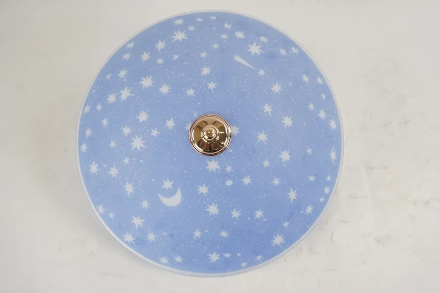Lyktan Plafond/Taklampa blå. M15/