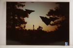 Bild flygplan Saab 35 Draken 100x70cm. M12/