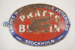 Pratts Bensin emaljskylt. A2