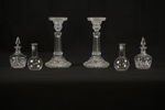 2st Glas Ljusstakar mm. A12