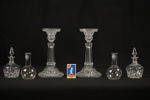 2st Glas Ljusstakar mm. A12