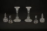 2st Glas Ljusstakar mm. A12