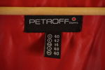 Petroff röd dunjacka. Bc55