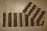 Randig trasmatta 62x290cm. B50