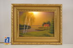Sommarlandsskap 38x31 handmålad. M5