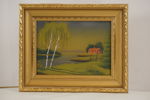 Sommarlandsskap 38x31 handmålad. M5