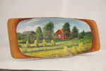 Hus & hö målat tråg 57x22. M9
