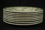 8st Renaissance Green Tallrikar. G42