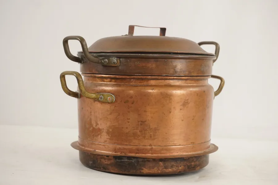 Skultuna kopparkärl 2kg. C5