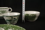 Rörstrand Grön Anna tekopp m.m. G75