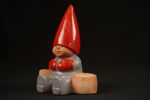 Lisa Larson Gustavsberg tomteljusstake. G77