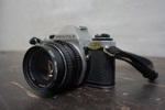 Pentax ME Super med objektiv Pentax-M 1:1.7 50mm. A283