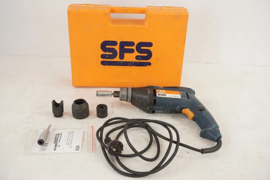 SFS elektriska skruvdragare DI 600. D6