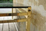Soffbord i glas. B99