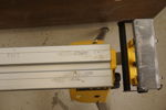 Dewalt gerningssåg och arbetsbänk. B104
