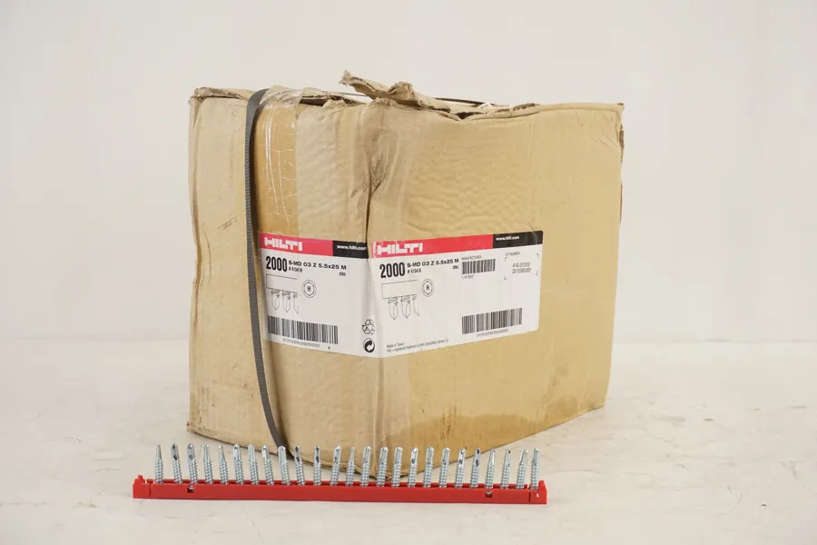2000 Hilti-skruvar S-MD 03 Z 5,5x25 M. D36