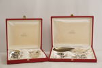 16st Olga silverbestick i schatull 489+(317 knivar)g. A96/