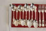 16st Olga silverbestick i schatull 489+(317 knivar)g. A96/