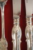 16st Olga silverbestick i schatull 489+(317 knivar)g. A96/