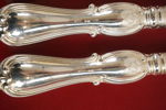 16st Olga silverbestick i schatull 489+(317 knivar)g. A96/