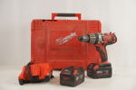 Milwaukee HD 28 PD-32 Slagborrmaskin/batteri/laddare D57