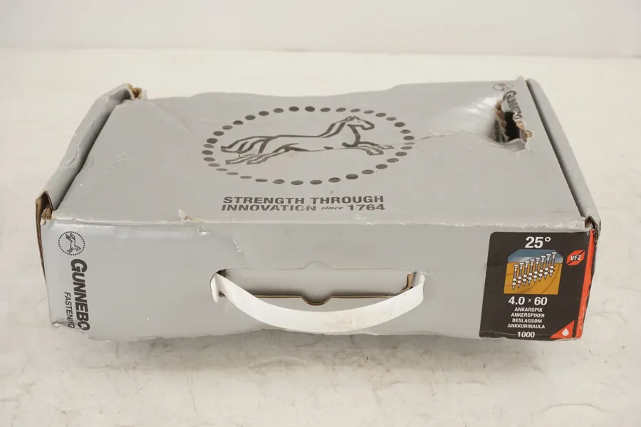 Gunnebo maskinspik 25° 4,0x60 bandad D79