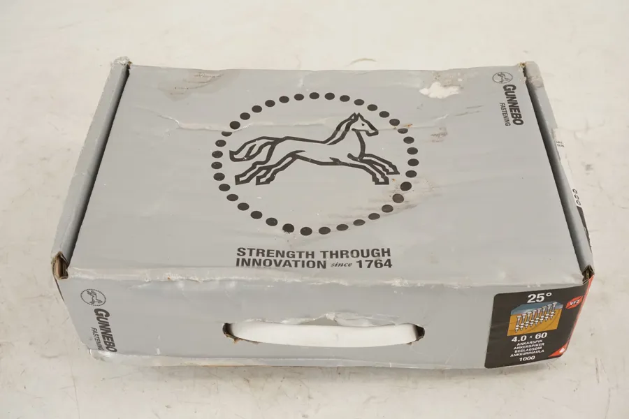 Gunnebo maskinspik 25° 4,0x60. bandad D80