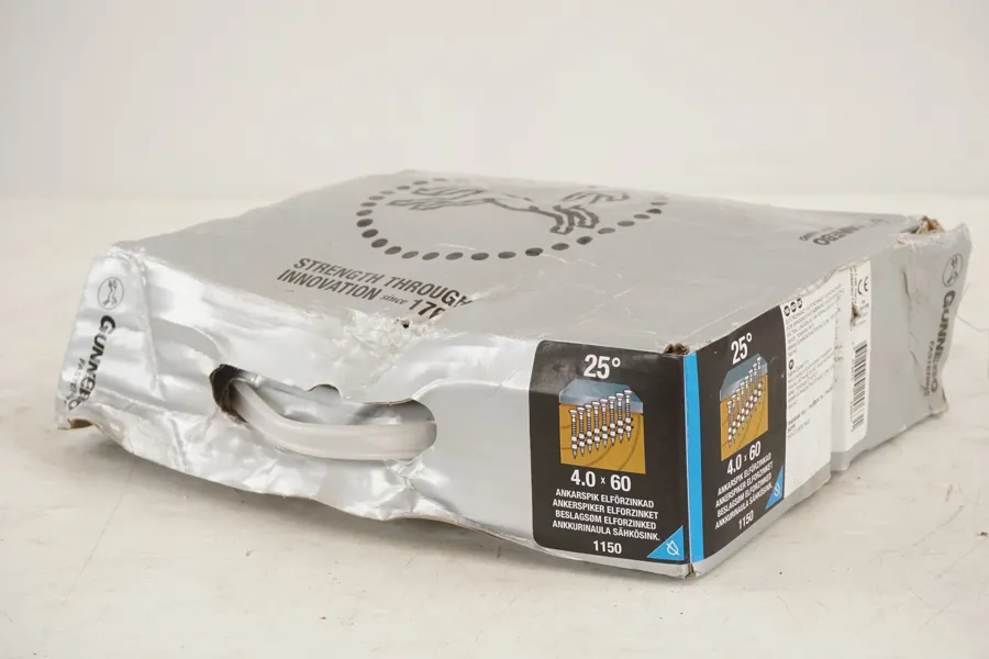 Gunnebo ankarspik 25° 4,0x60 bandad. D99