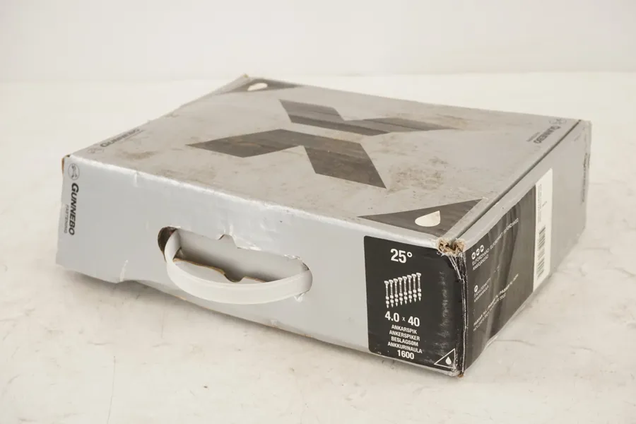Gunnebo ankarspik 25° 4,0x40 bandad. D104