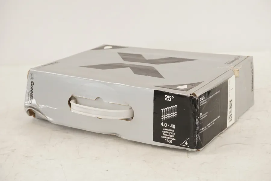Gunnebo ankarspik 25° 4,0x40 bandad. D105