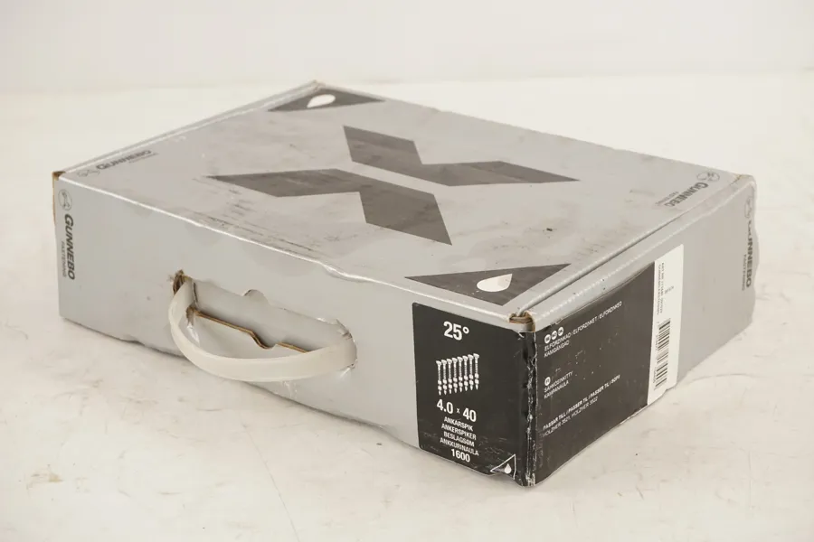 Gunnebo ankarspik 25° 4,0x40 bandad. D107