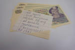 5st 5 Kronors sedlar 1981 i nr följd. A331