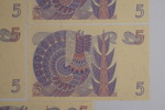 5st 5 Kronors sedlar 1981 i nr följd. A331