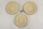 3st Kockums tallrikar i metall. A56