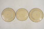 3st Kockums tallrikar i metall. A56