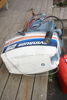 Evinrude 25hk båtmotor med dunk. B204