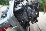 Evinrude 25hk båtmotor med dunk. B204