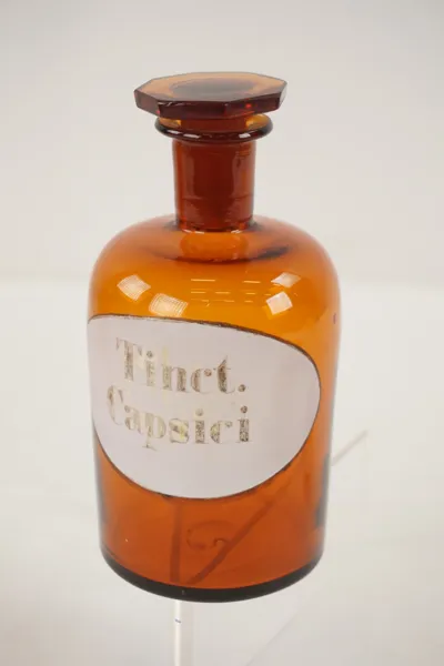 Apoteksflaska "Capsici". G103