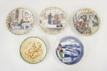 Guld kroken Barnen kring Carl Larsson tallrikar mm. G105
